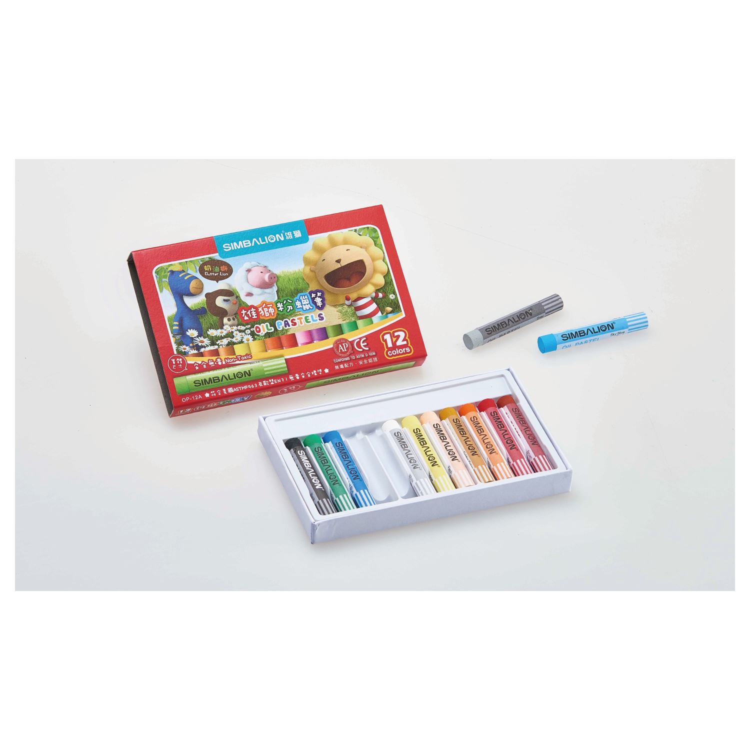 Simbalion Pastel Boya 12 Rrnk