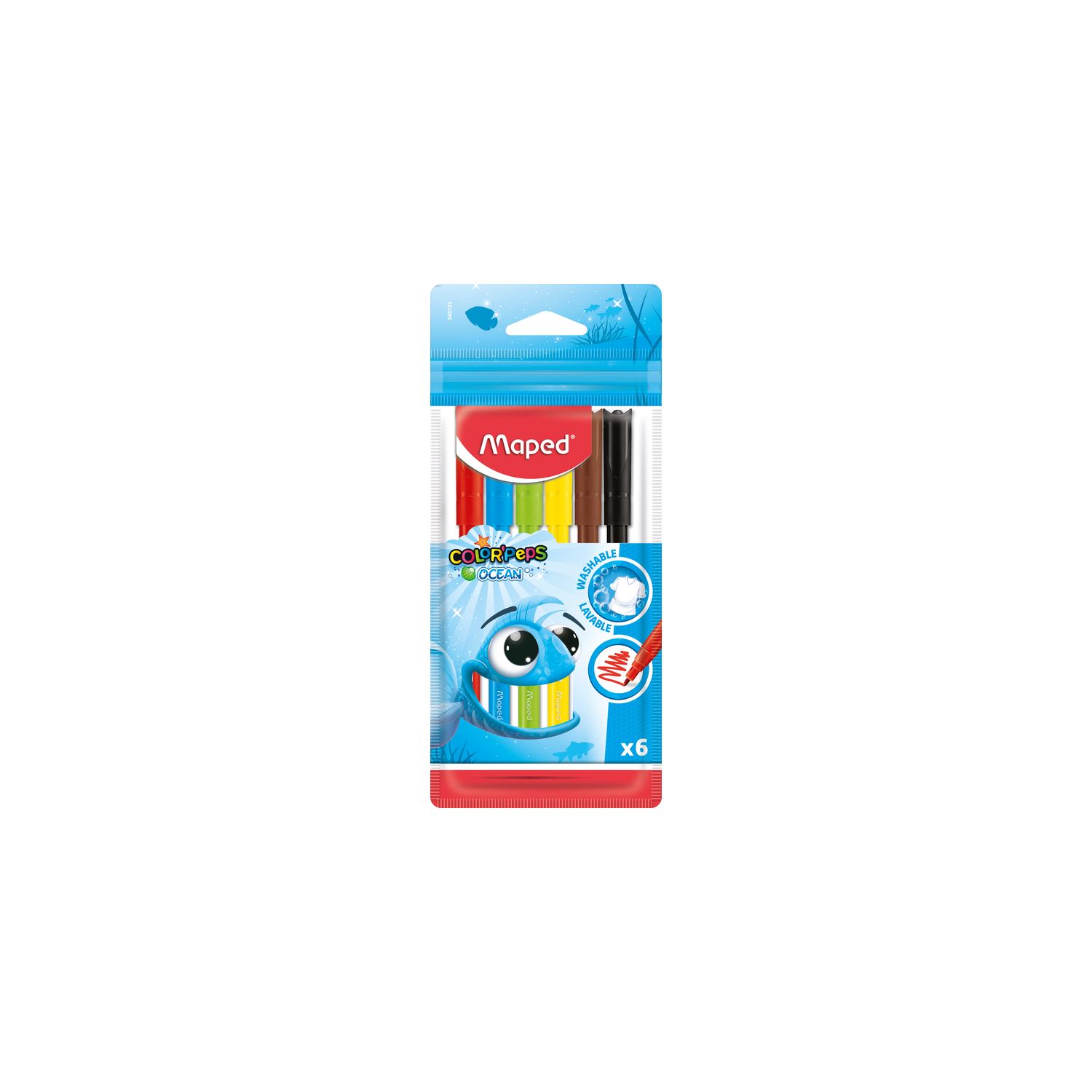 Maped Cp Ocean 6 Renk Keçeli Kalem
