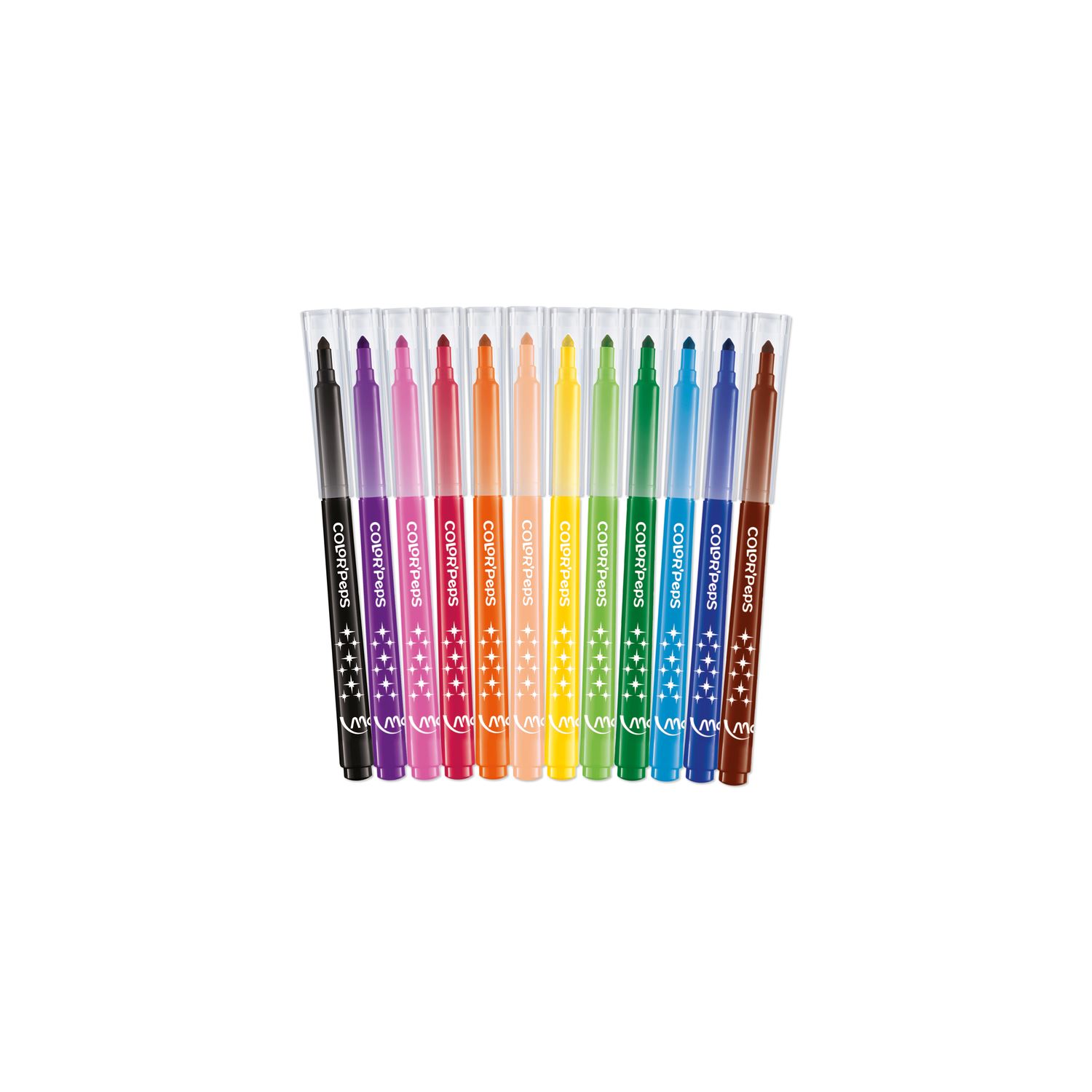 Maped Color'Peps Long Life Yıkanabilir Keçeli Kalem 12 Renk