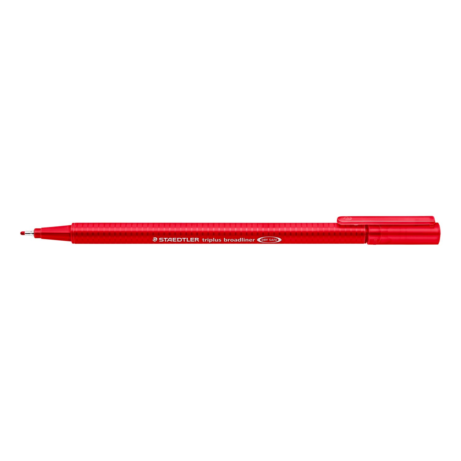 Staedtler Triplus Broadliner, красный фломастер