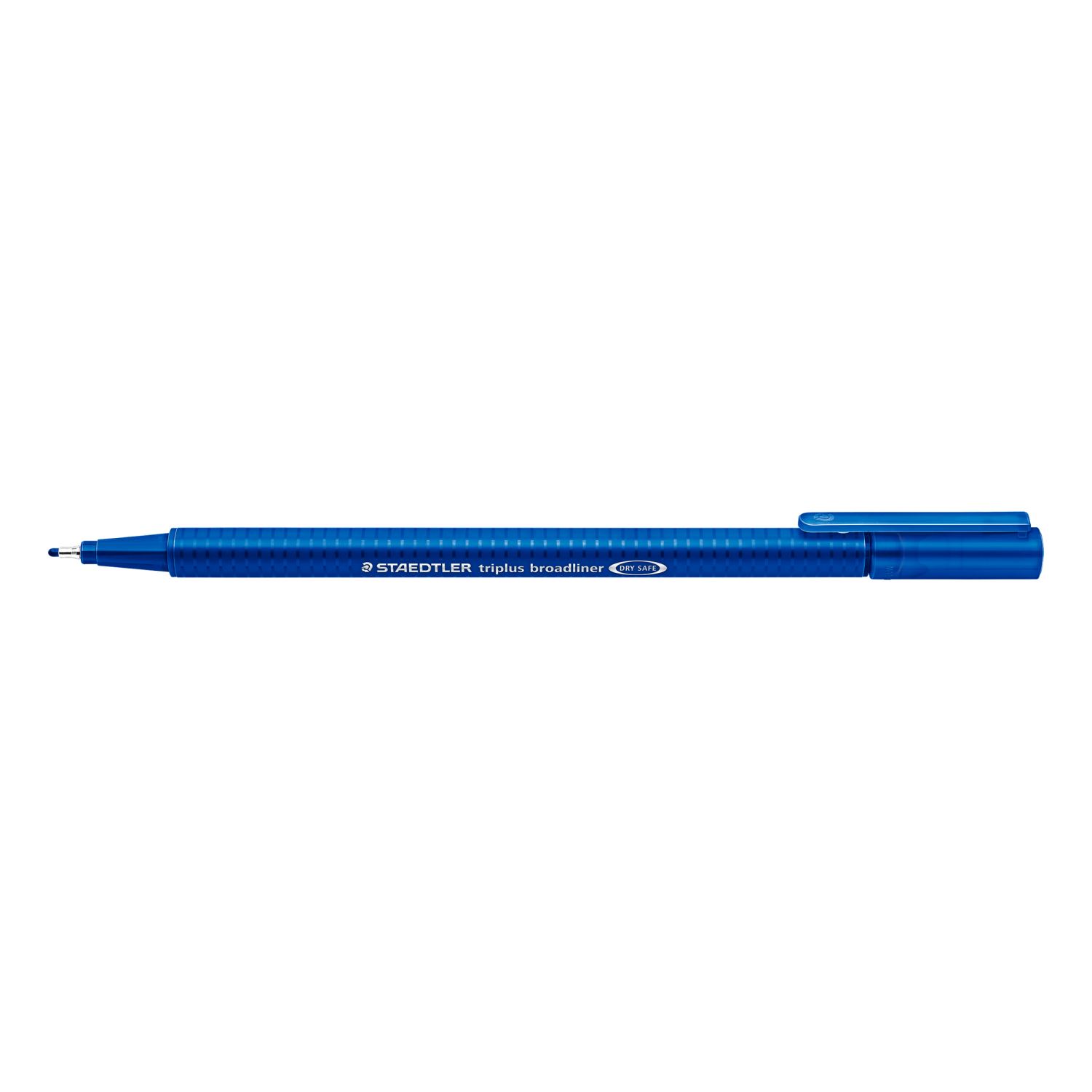 Staedtler Triplus Broadliner, синий фломастер