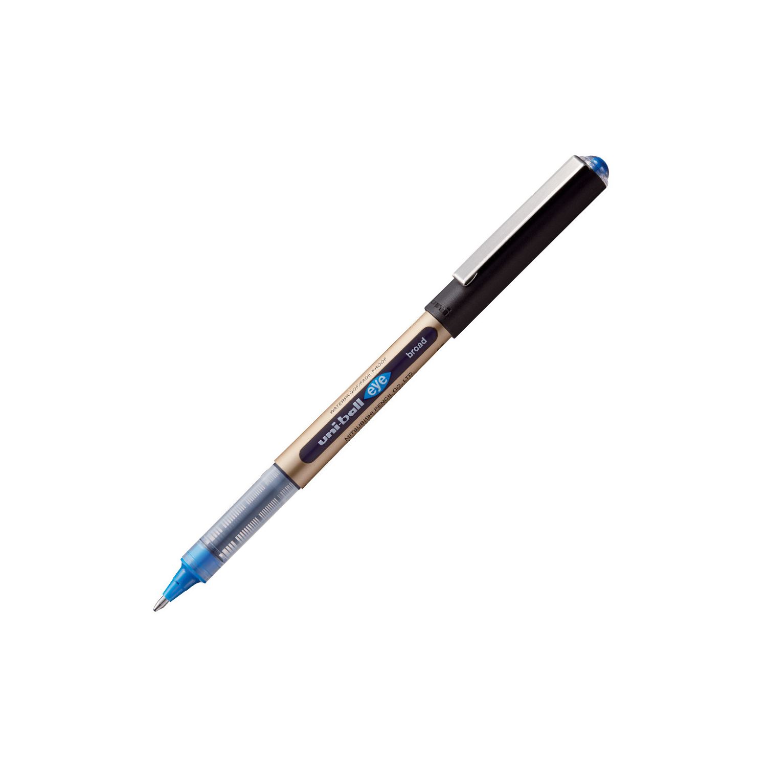 Uni-Ball Eye Broad Blue Signature Pen