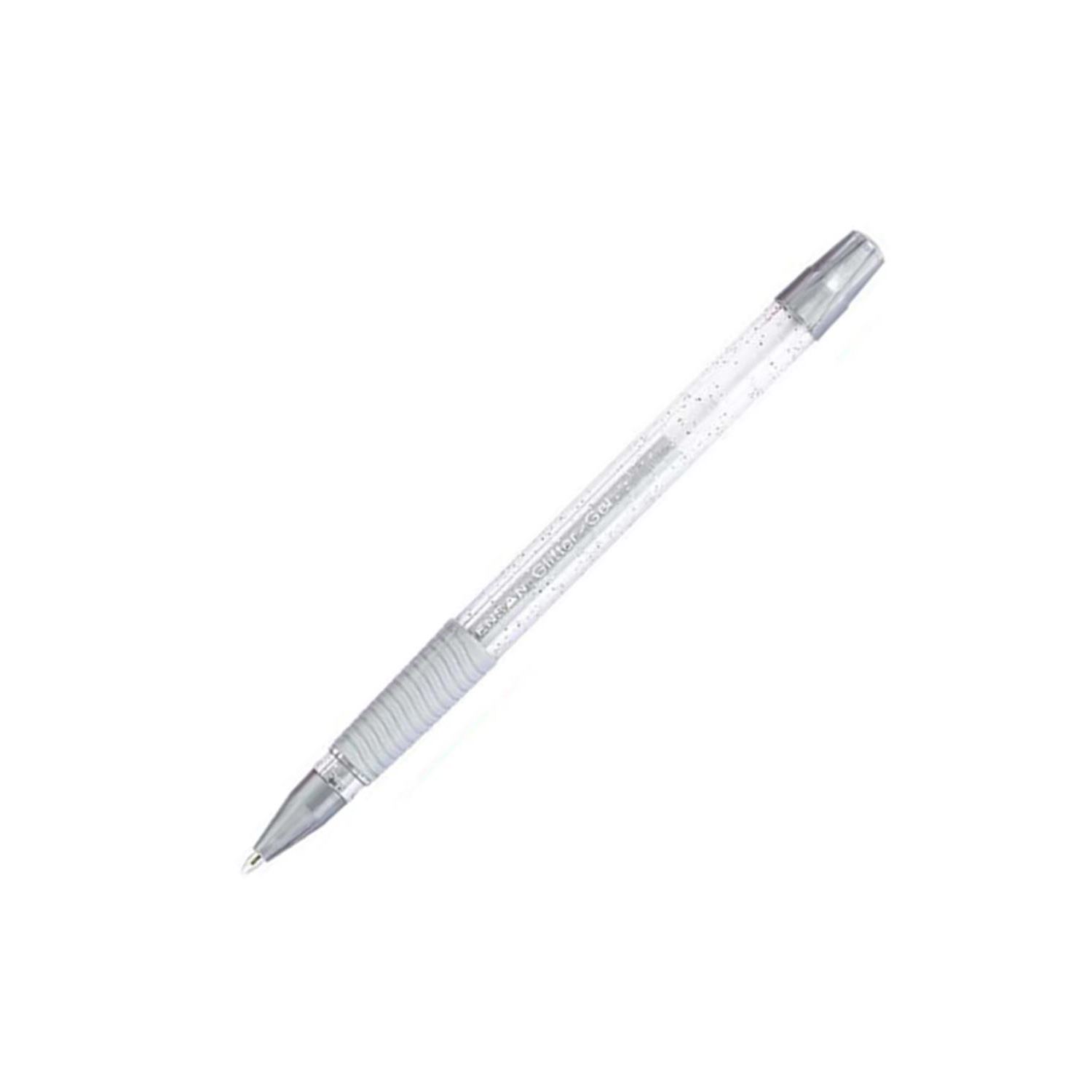 Pensan Glitter Gel Silver Glitter Ballpoint Pen