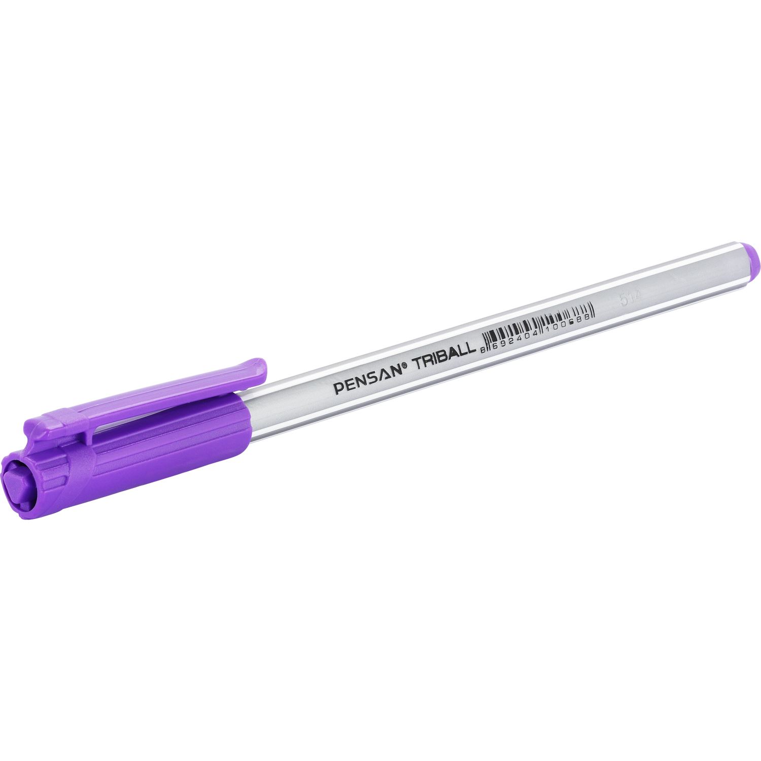 Pensan Triball Purple Ballpoint Pen