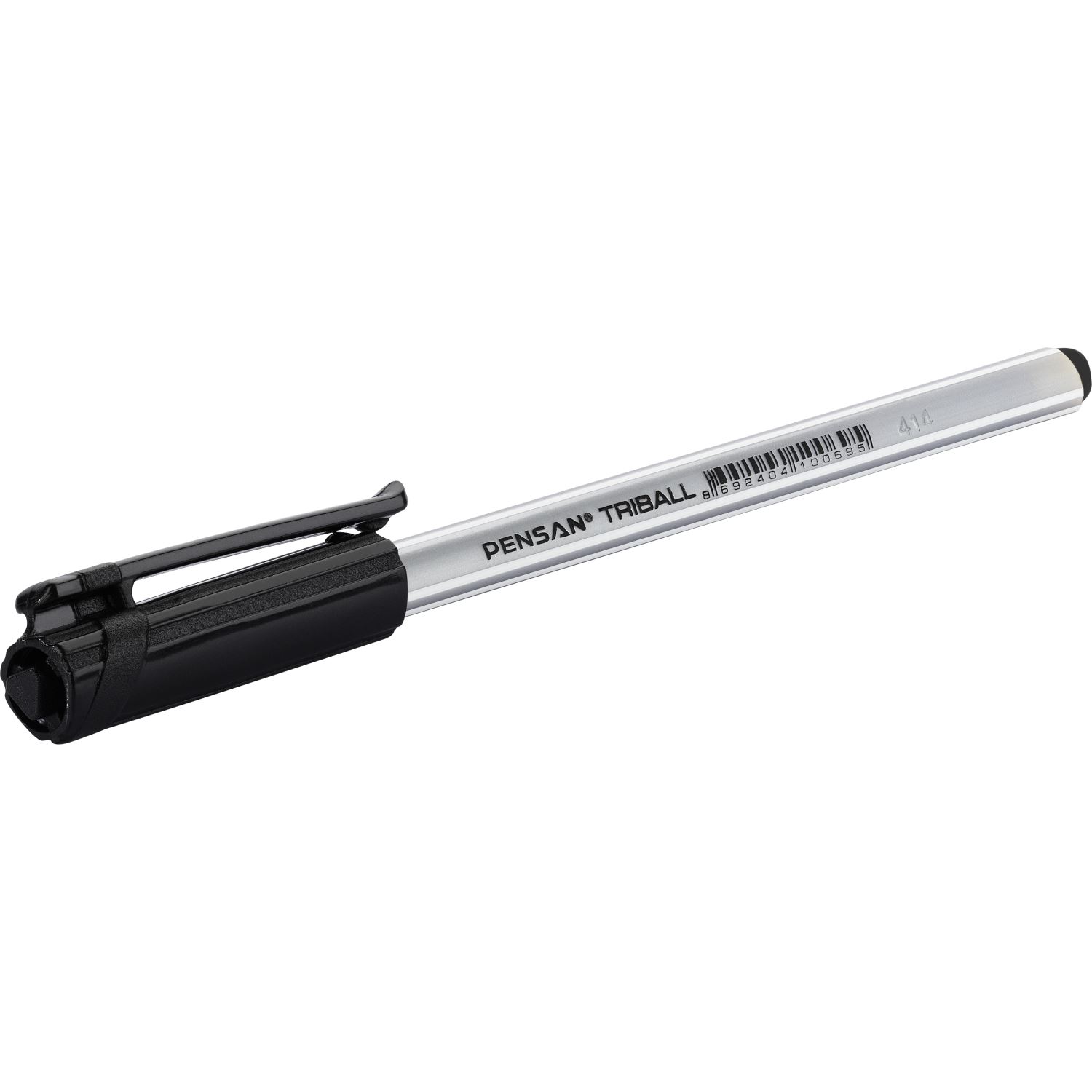 Pensan Triball Black Ballpoint Pen