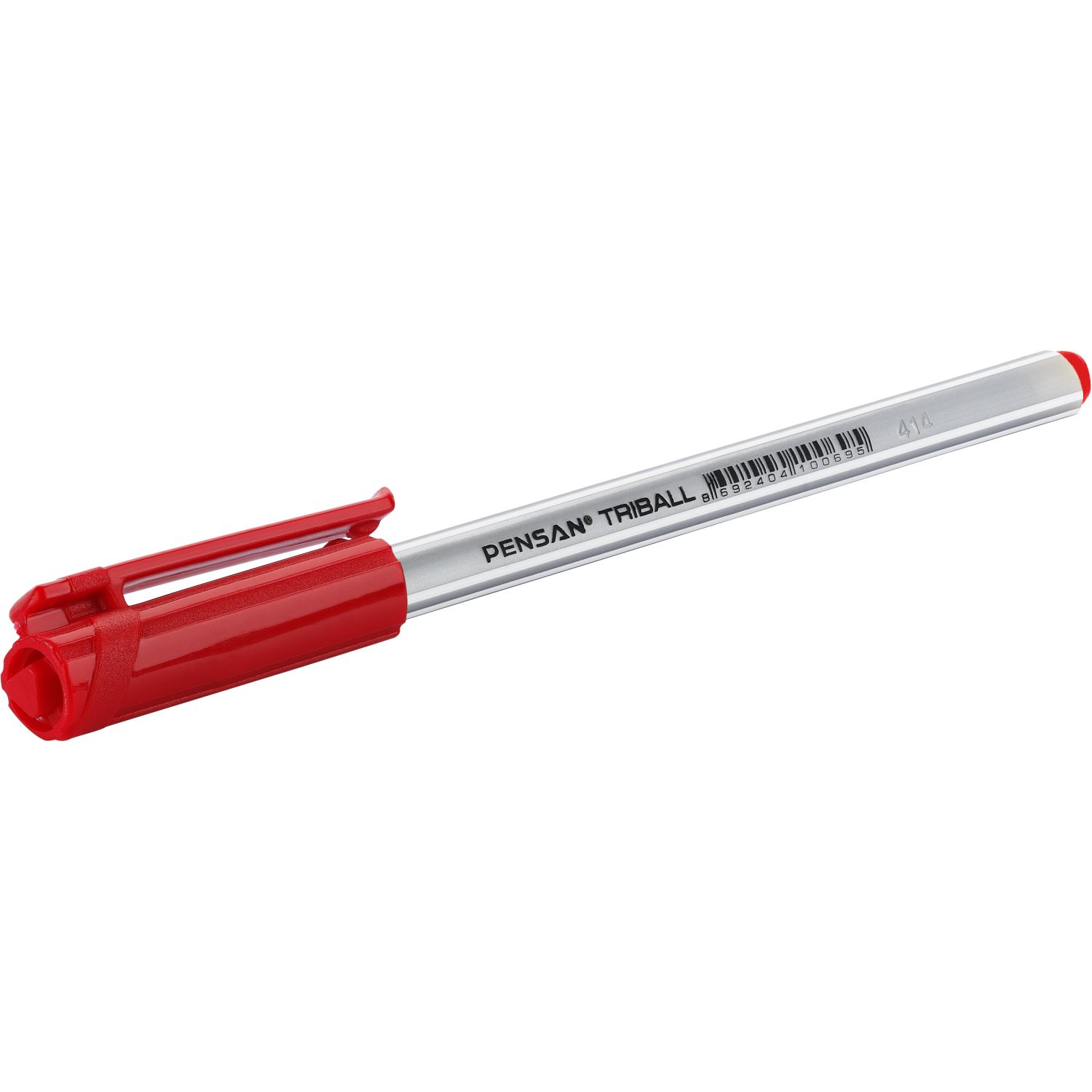 Pensan Triball Red Ballpoint Pen