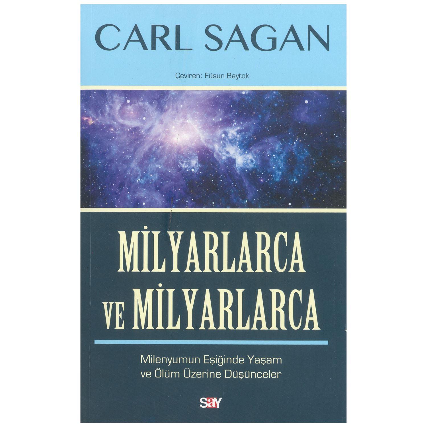 Say Yayınları Billions and Billions Book, Carl Sagan