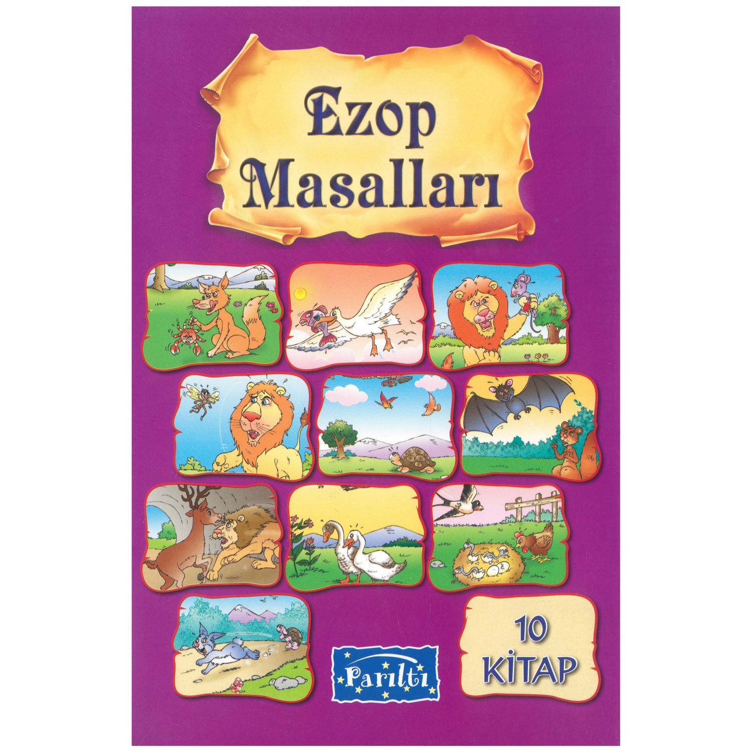 Ezop Masalları 10 Kitap