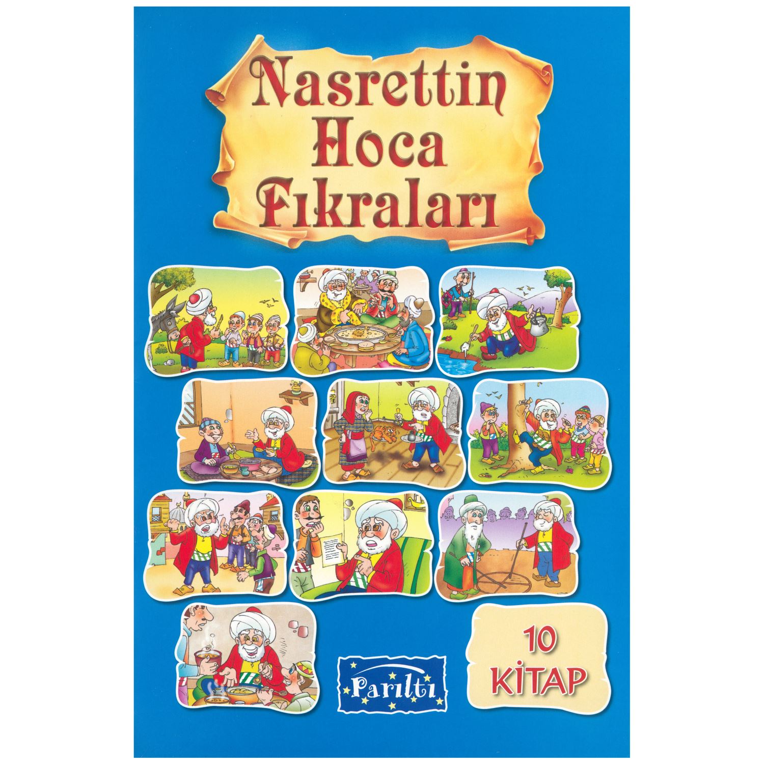 Parıltı Yayınları Nasrettin Hoca Fıkraları 10 Kitap Seti
