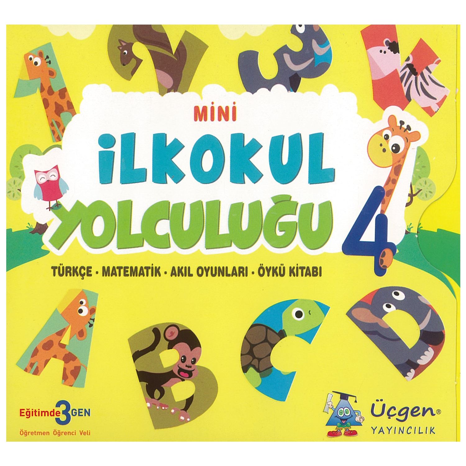 Üçgen Yayıncılık Mini İlkokul Yolculuğu Grade 4 Activity Book