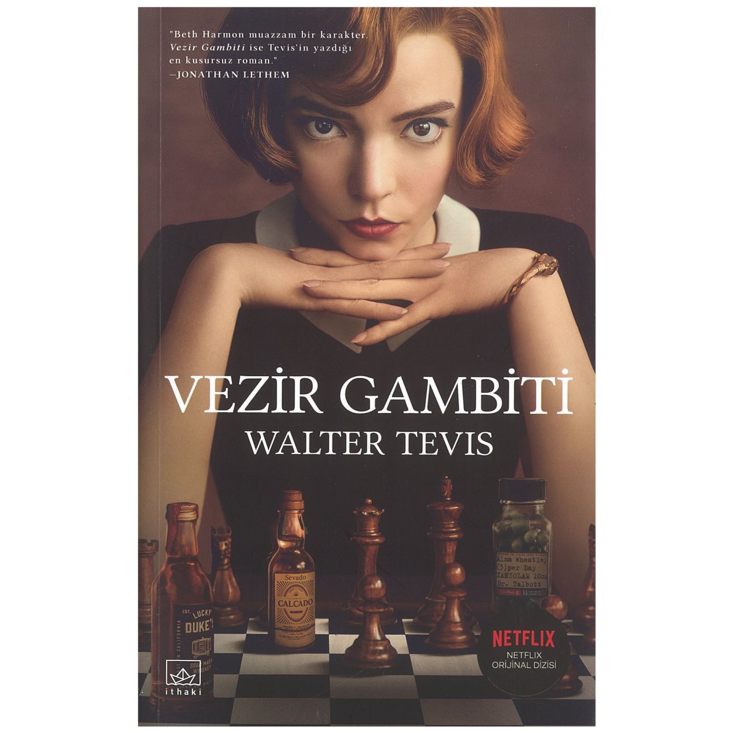İthaki Yayınları Vezir Gambiti Walter Tevis Roman