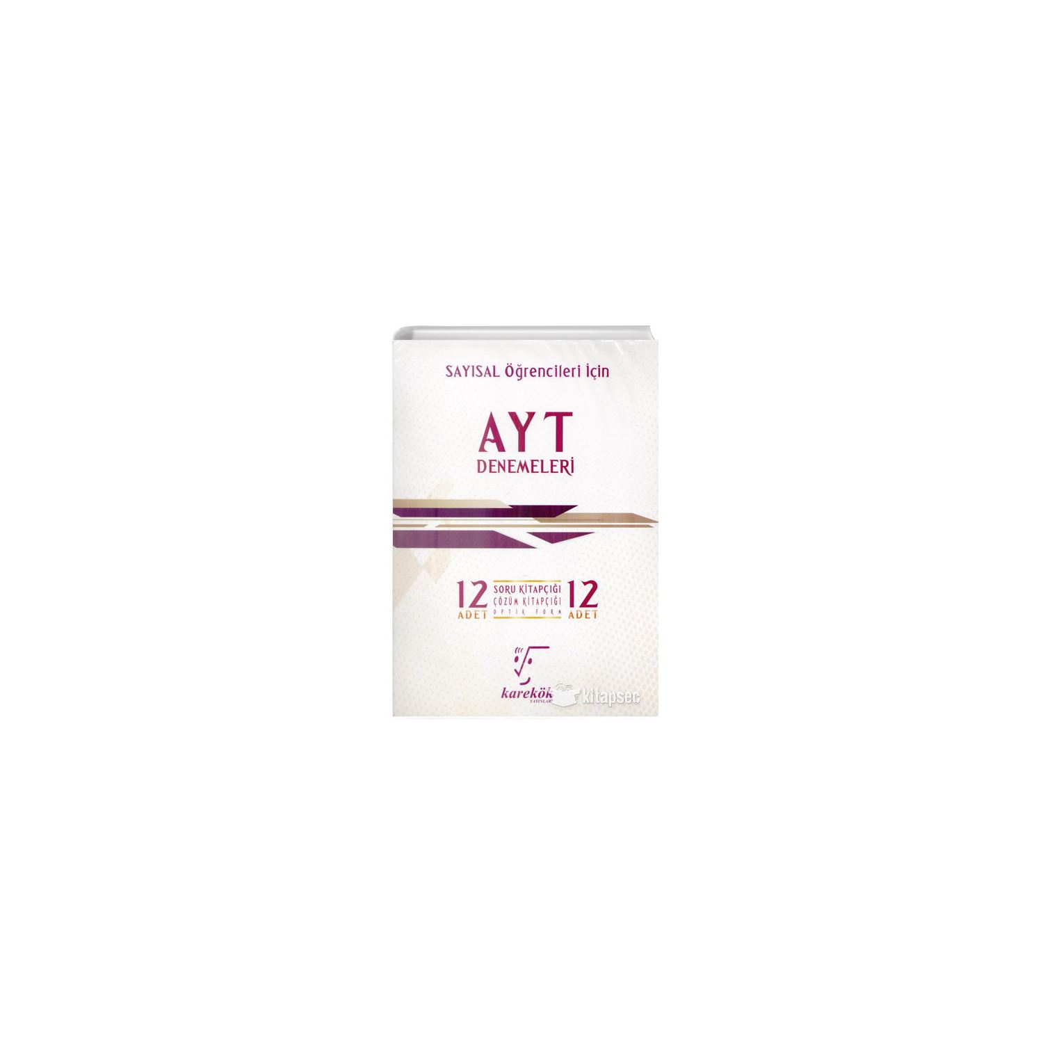 AYT Denemelri Soru Kitapçığı 12 Lİ
