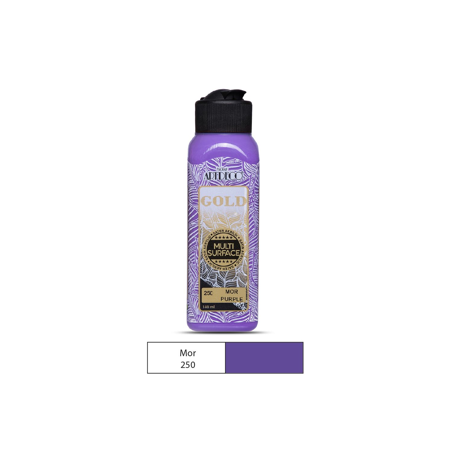 Artdeco Gold Multi-Surface Akrilik Boya 140ml Mor