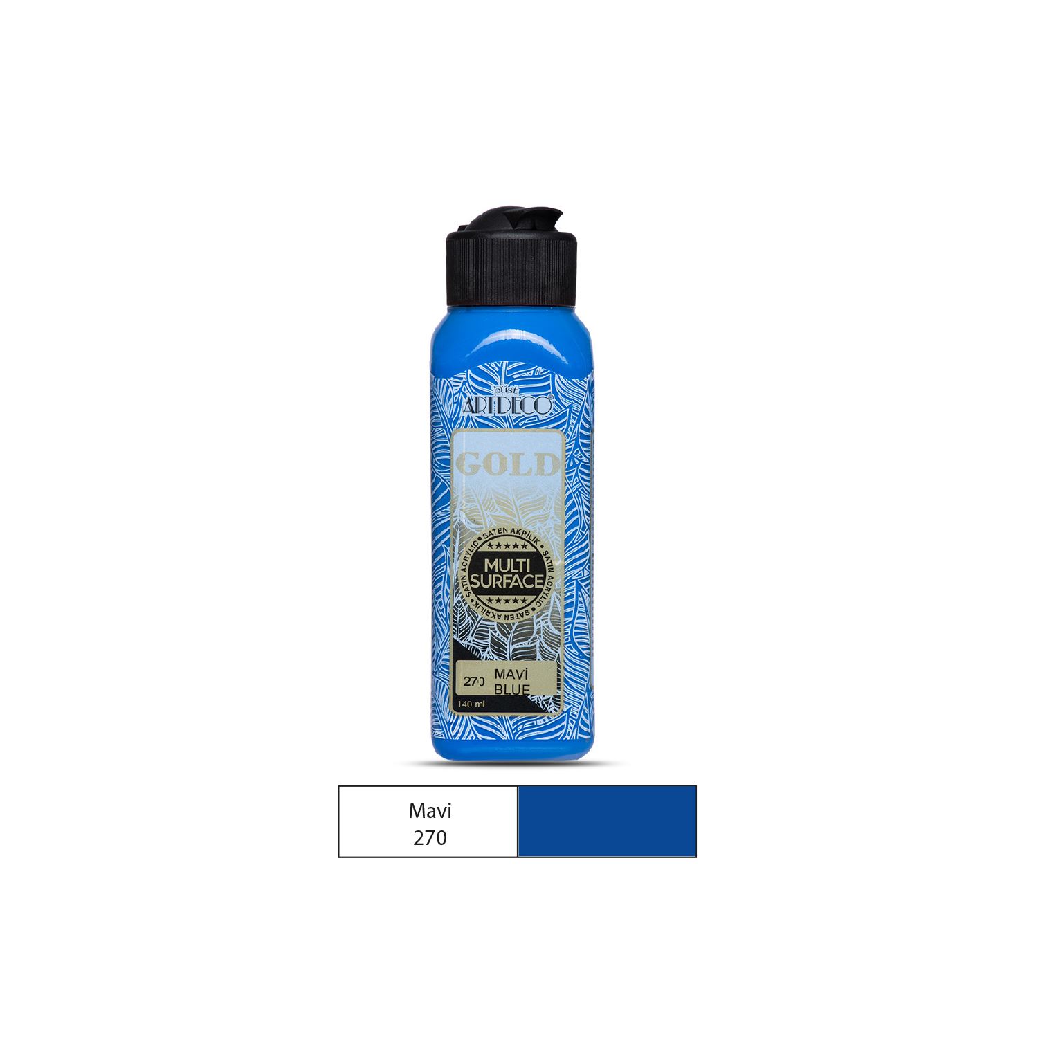 Artdeco Gold Multi-Surface Akrilik Boya 140ml Mavi