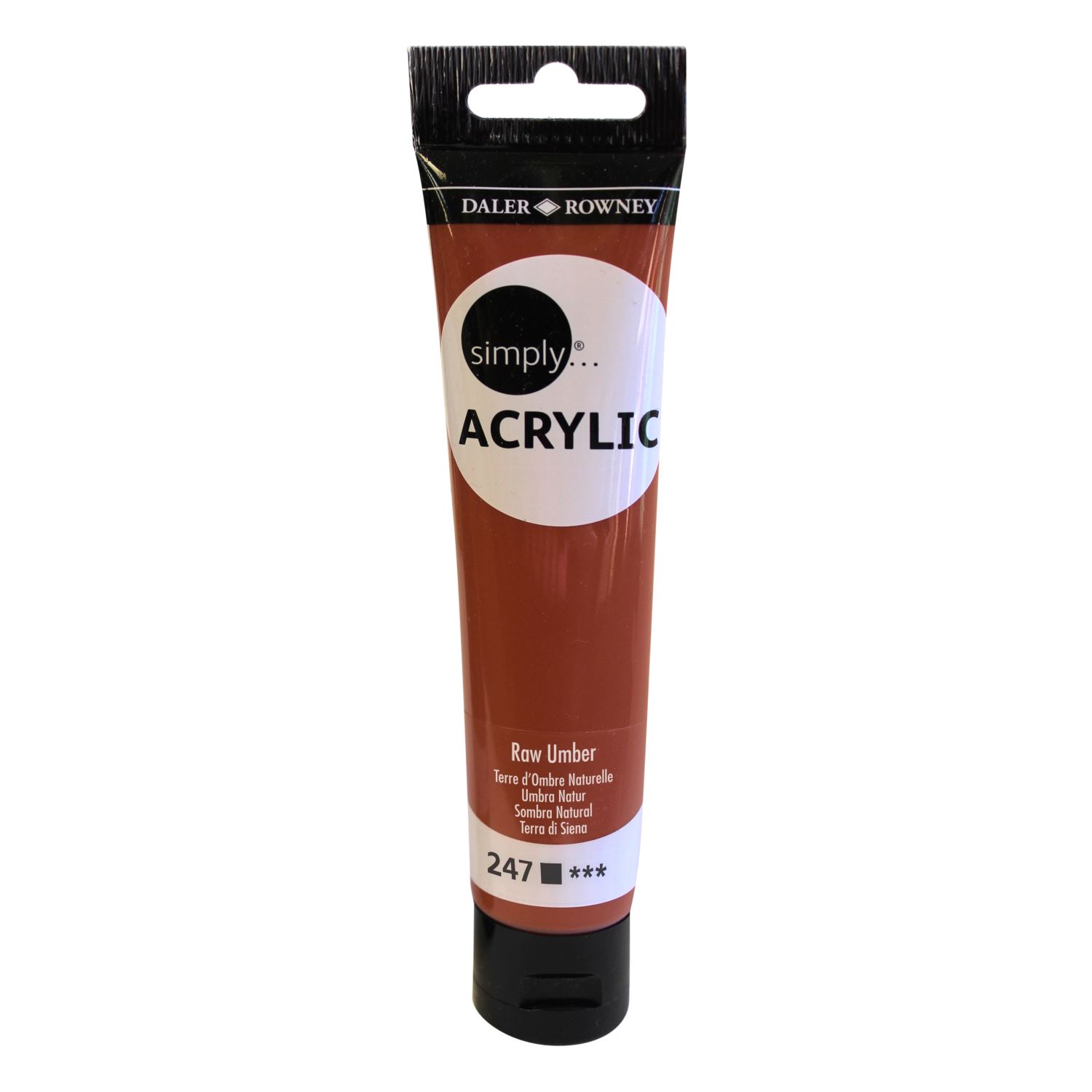Simply Akrilik Boya 75ML Raw umber
