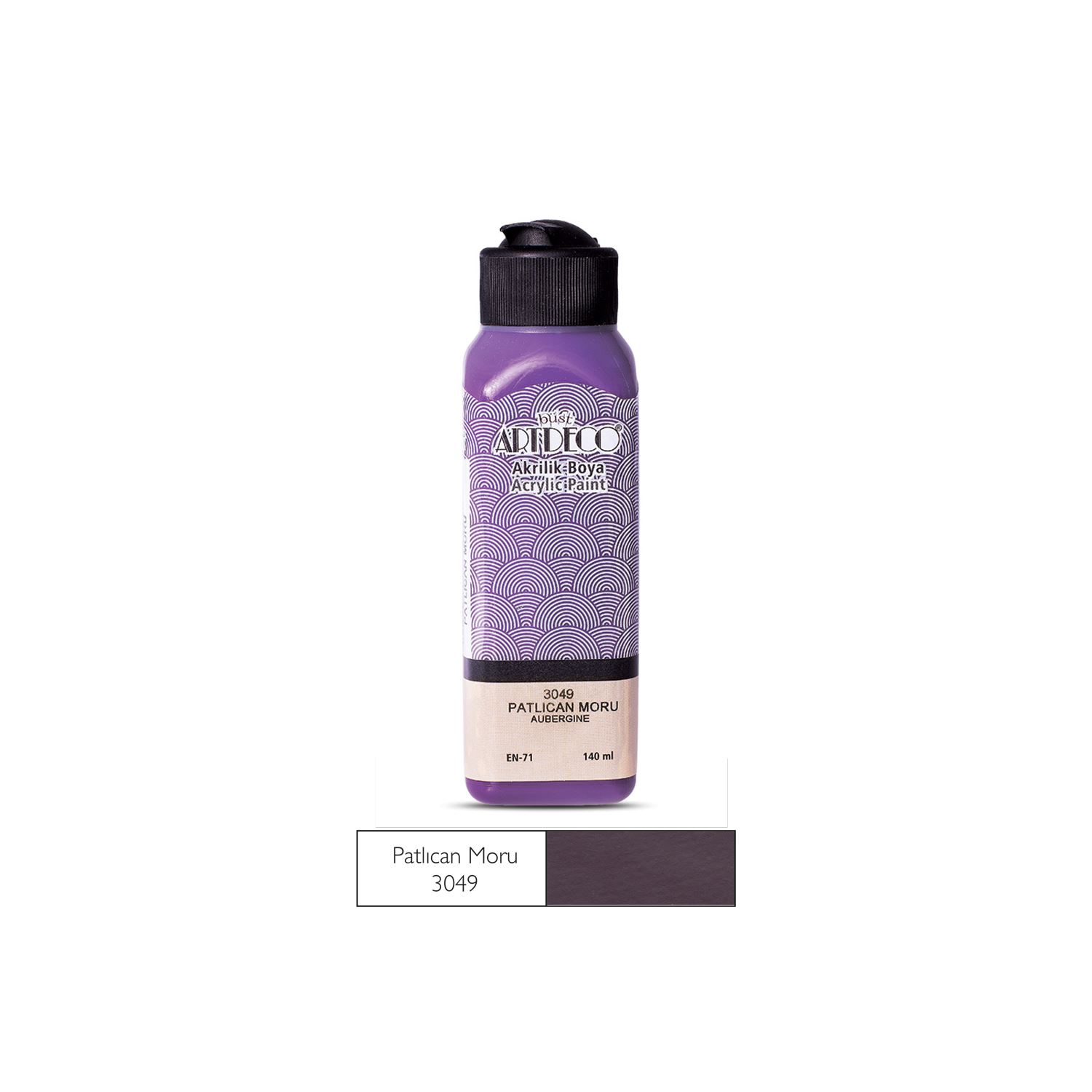 Artdeco Akrilik Boya 140ml Patlıcan Moru