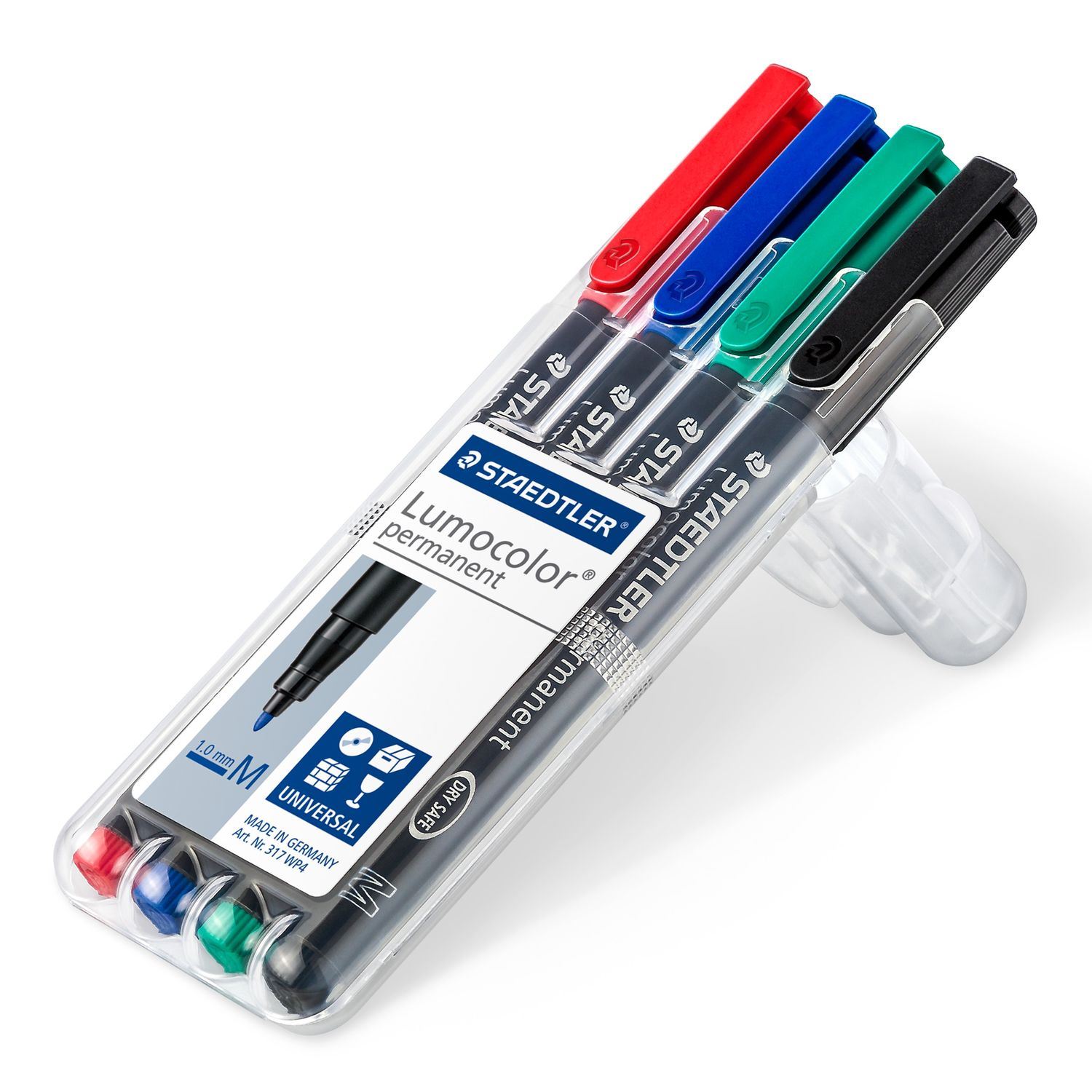 Набор перманентных маркеров Staedtler M