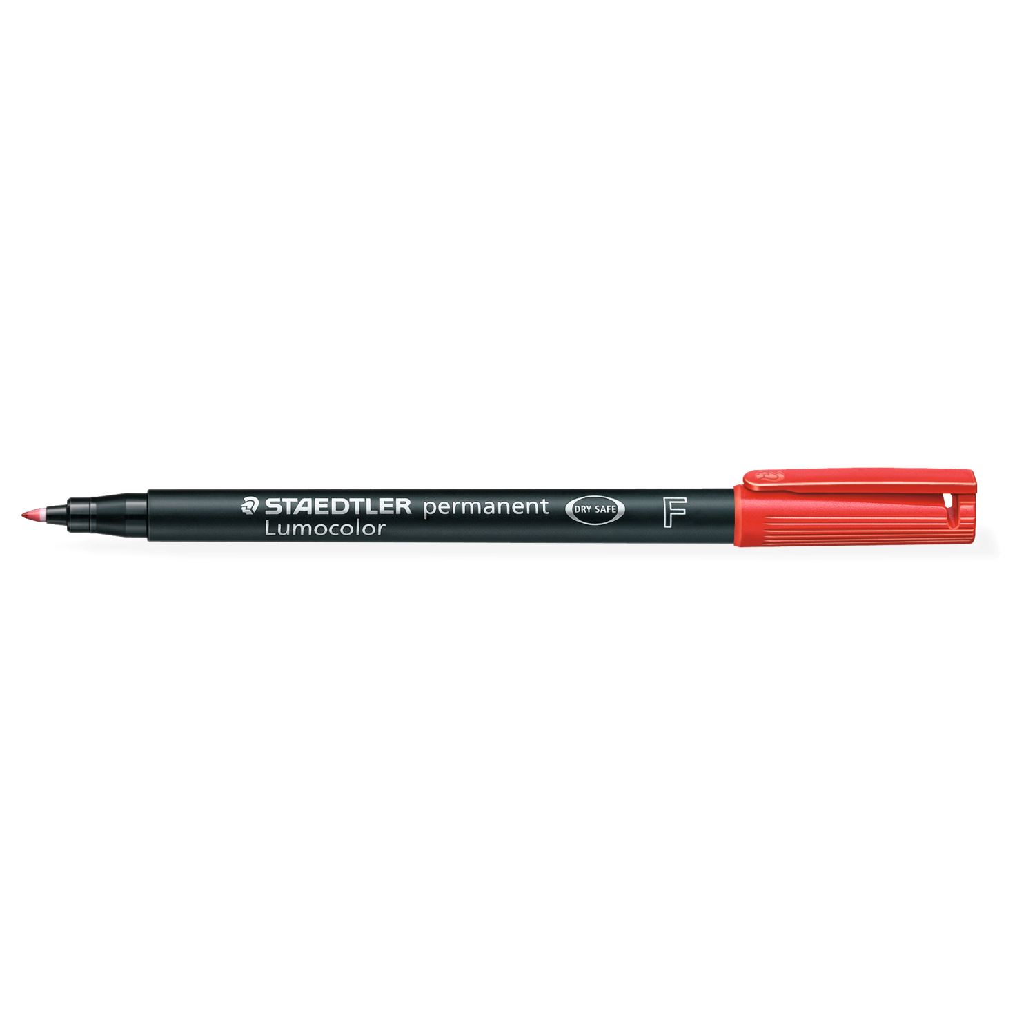 Staedtler Lumocolor — красный маркер для пленки, тонкий наконечник