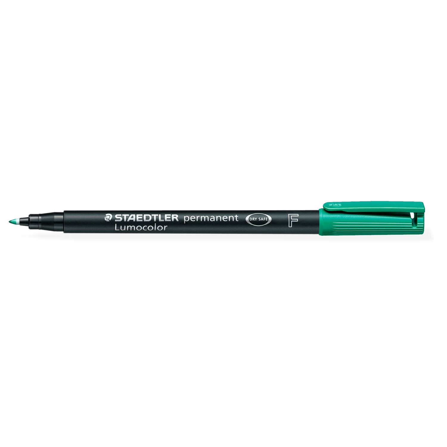 Staedtler Lumocolor — зелёный маркер для плёнок с тонким наконечником