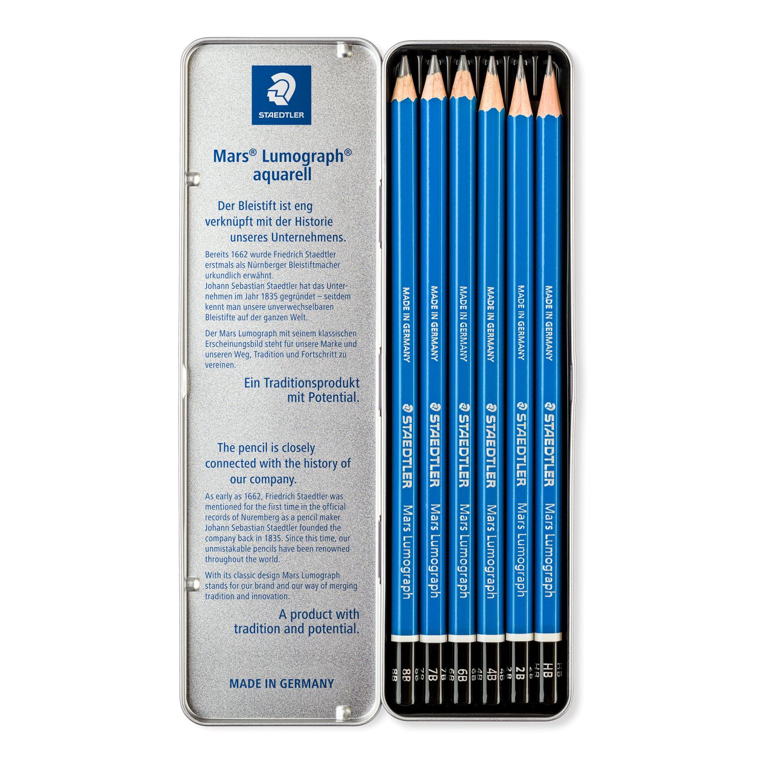 Staedtler Mars Lumograph Graded Pencil Set