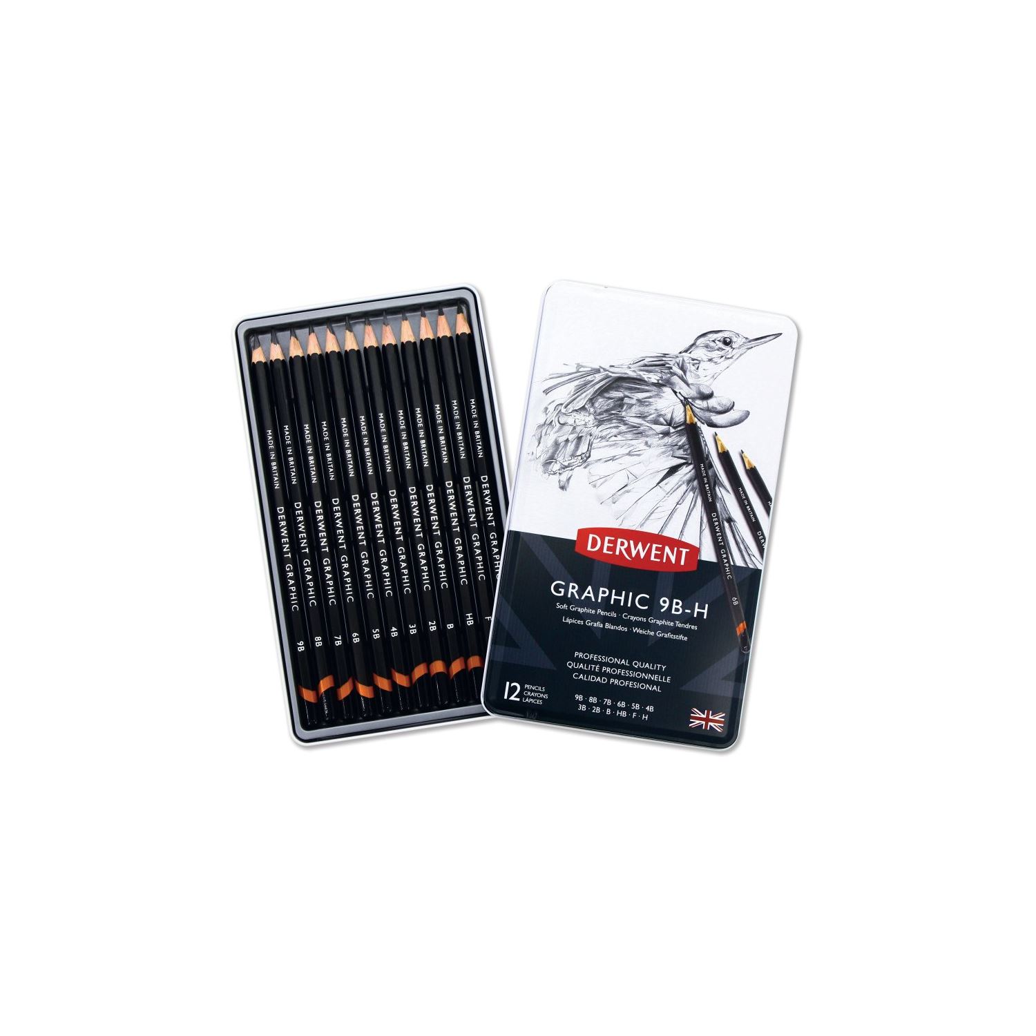 Derwent Graphic Dereceli Kalem Seti Soft