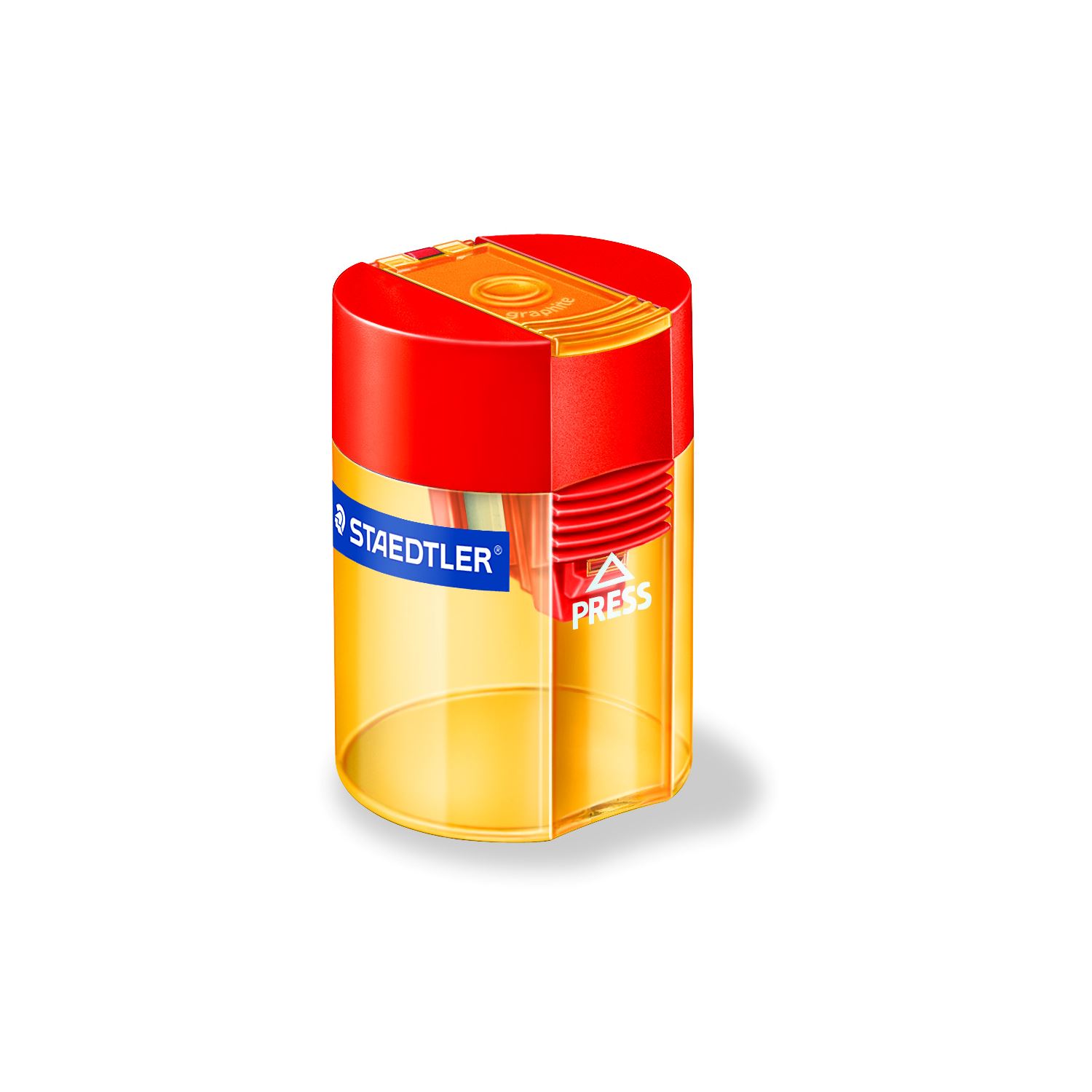 Staedtler Pencil Sharpener with Container, Yellow