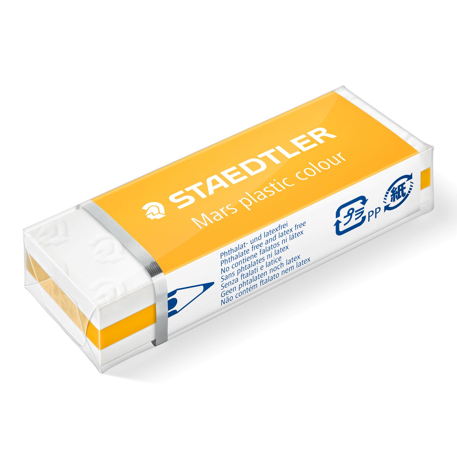 Staedtler Mars Plastic Colour Eraser, Yellow
