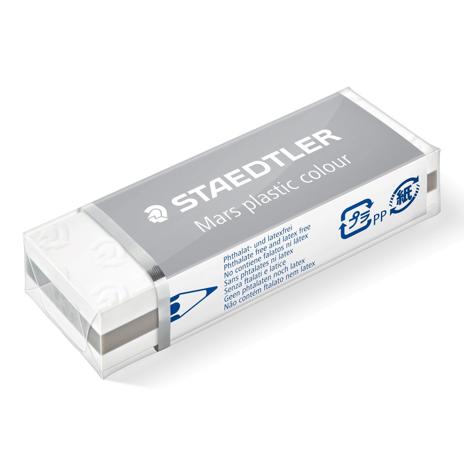 Staedtler Mars Plastic Colour Eraser, Grey