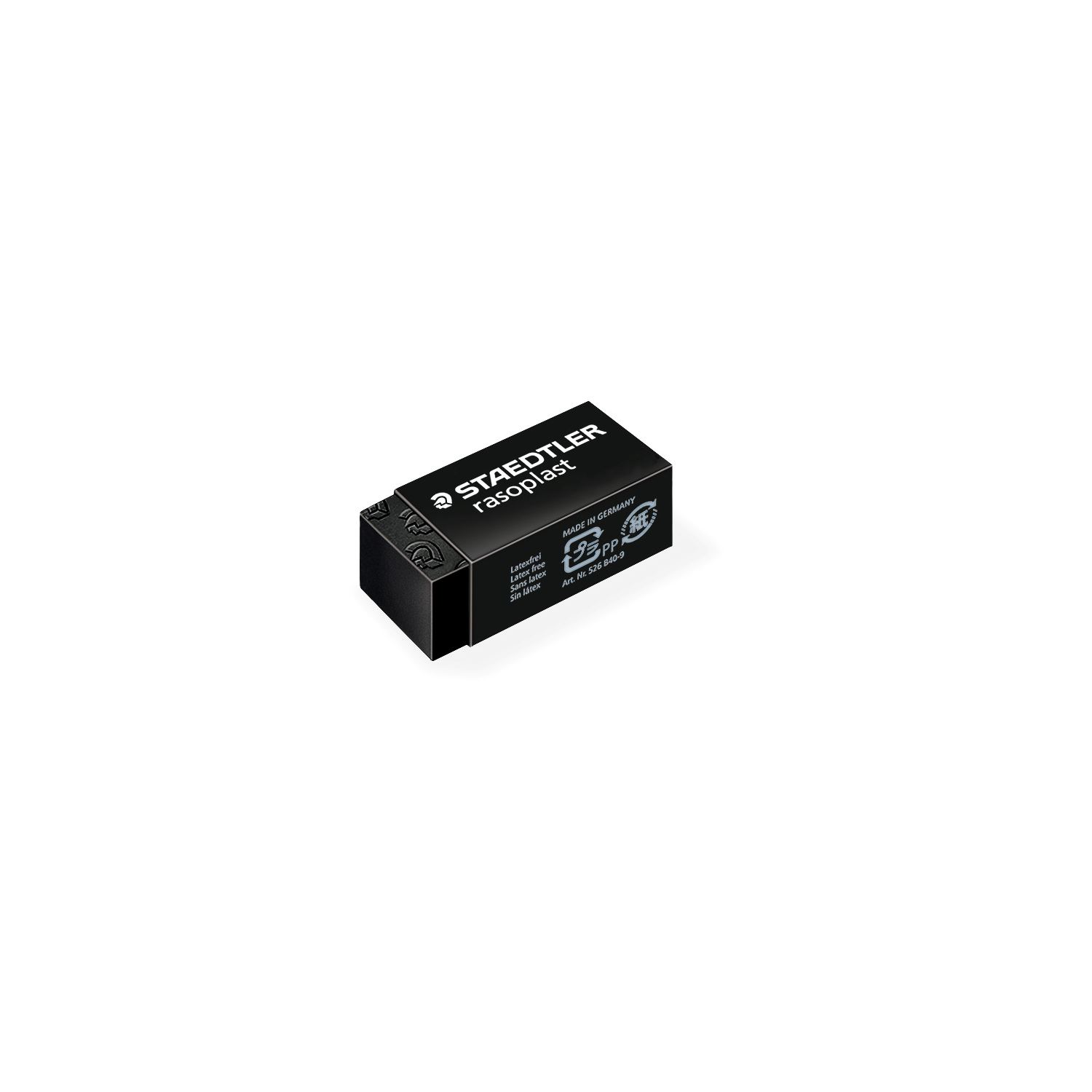 Staedtler Rasoplast Small Black Eraser