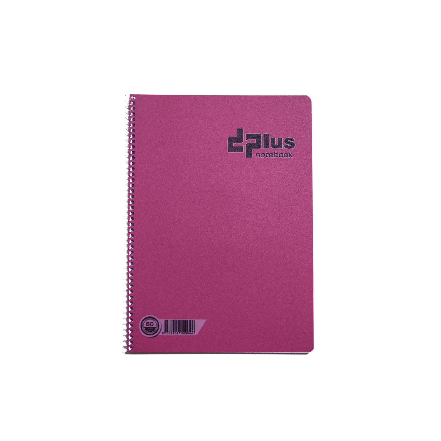 Dplus A4 Çizgili Plastik Kapak Telli 60Yp Defter YEŞİL