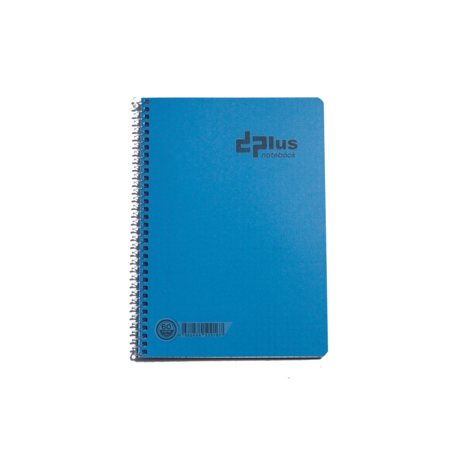 Dplus A4 Kareli Plastik Kapak 60Yp Defter PEMBE