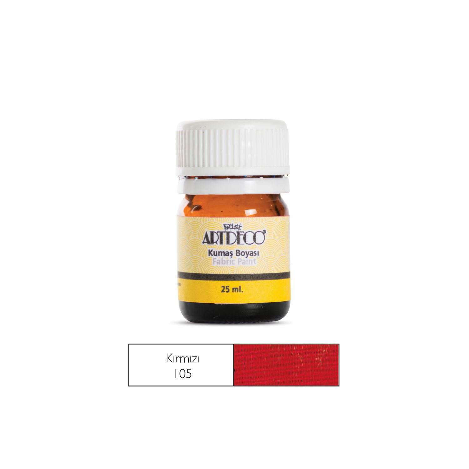 Artdeco Kumaş Boyası 25ml Kırmızı