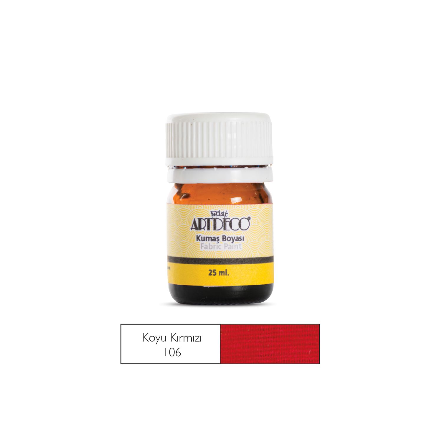 Artdeco Kumaş Boyası 25ml Koyu Kırmızı