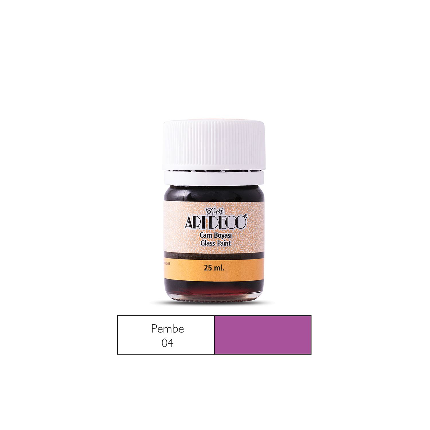 Artdeco Cam Boyası 25ml Pembe