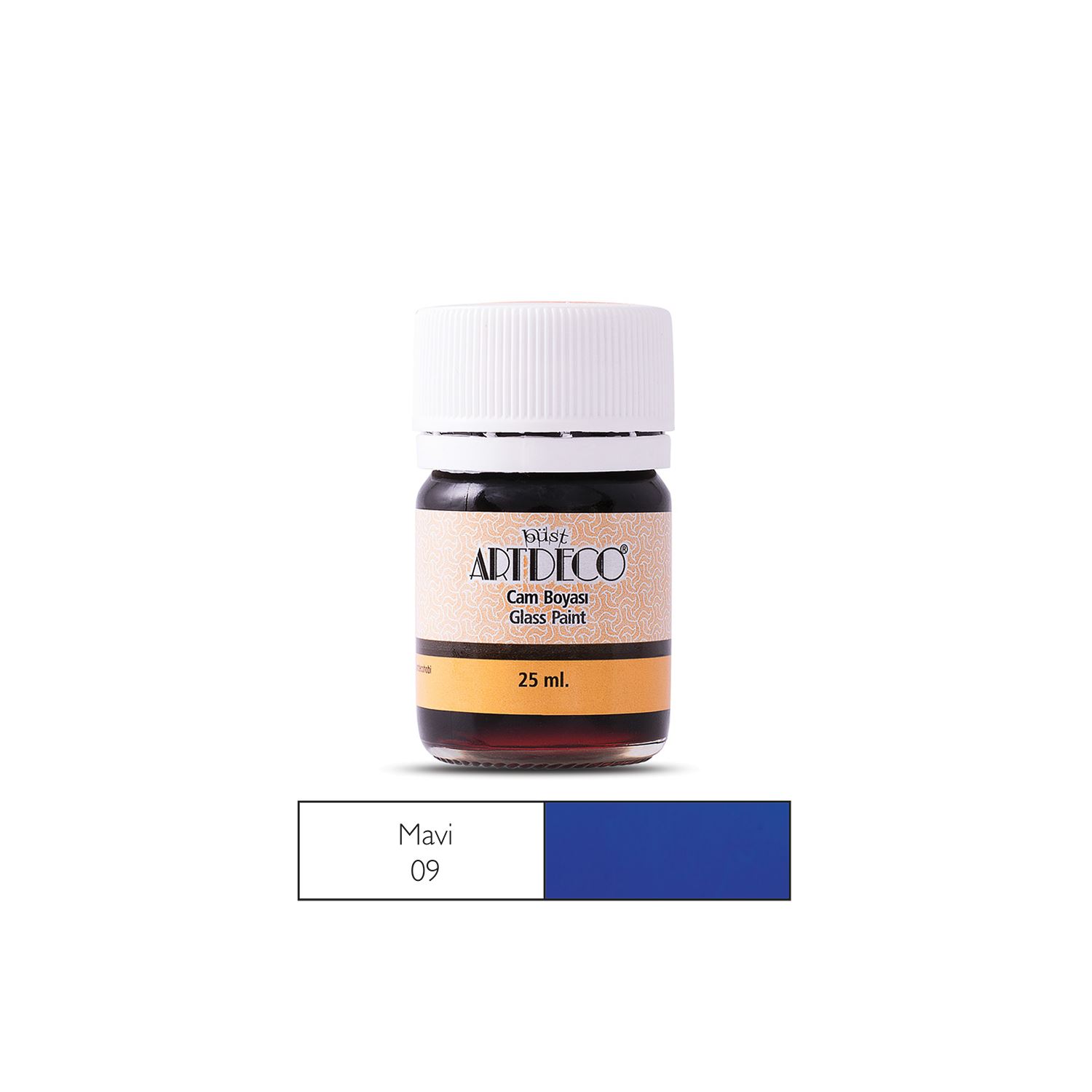 Artdeco Cam Boyası 25ml Mavi