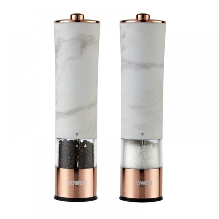 Tower T847005WR Electric Salt and Pepper Mill Set