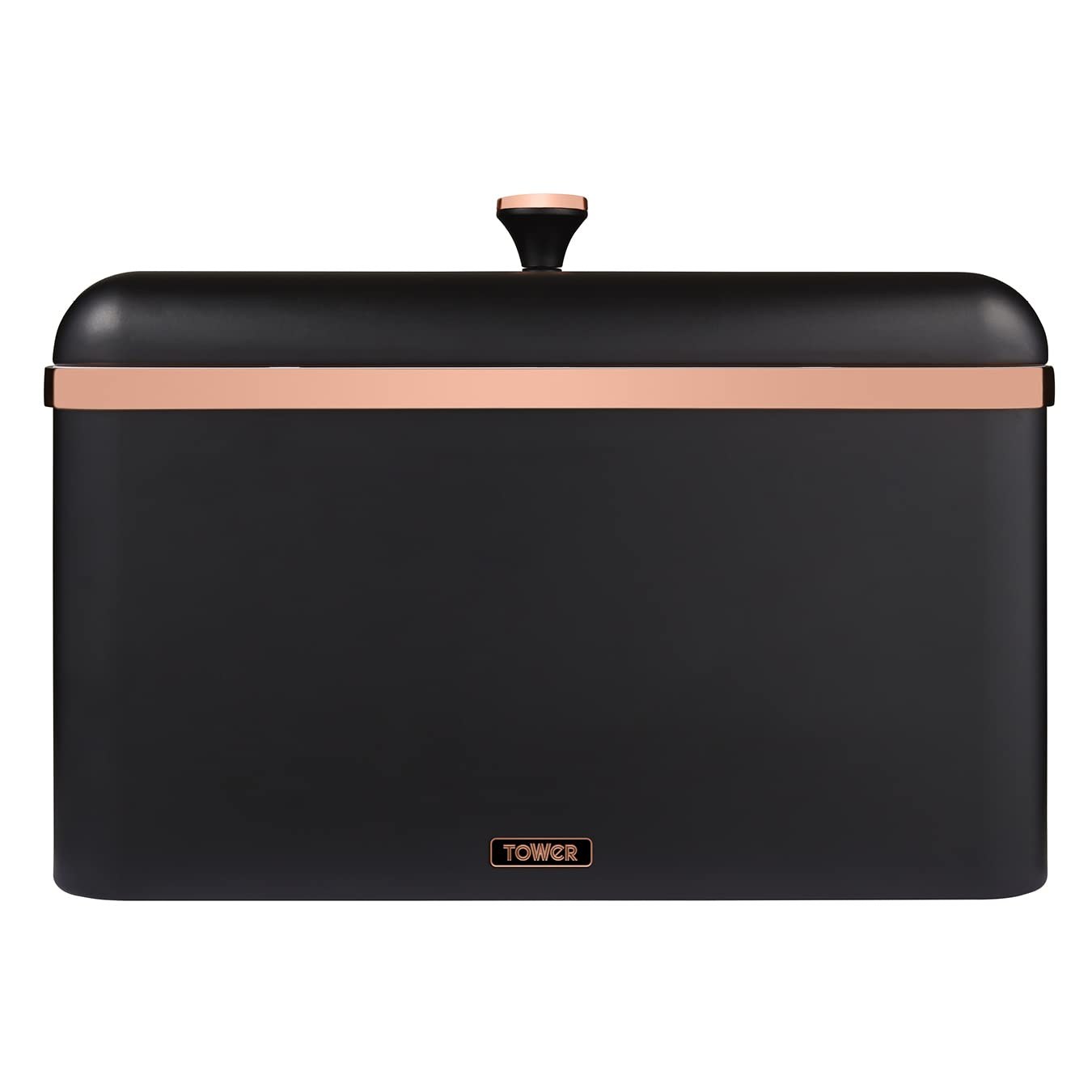 Tower Cavaletto T826130BLK Black Bread Bin 35 cm