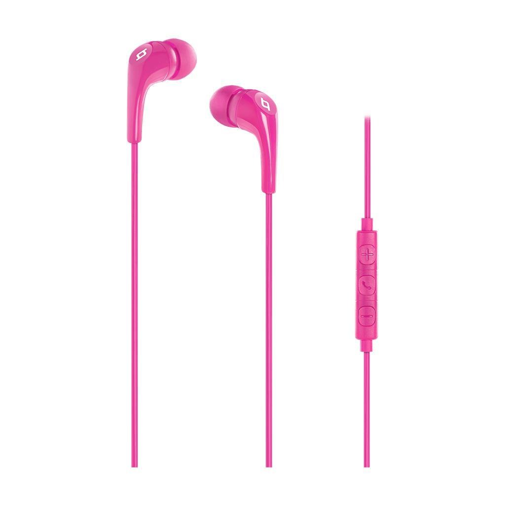TTEC 2KMM122P Soho Pink In-Ear Earphones with Microphone and Remote