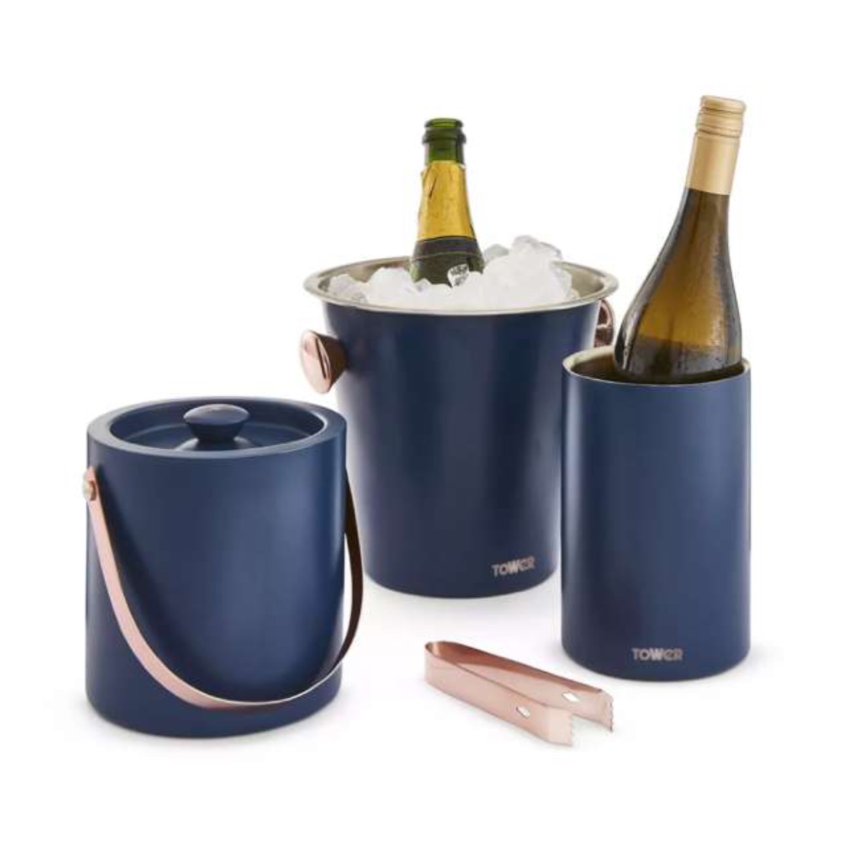Tower Cavaletto T879029MNB Bar Seti Midnight Blue