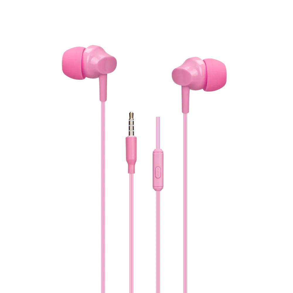 Rampage SN-R99 Elity Pink In-Ear Earphones with Microphone