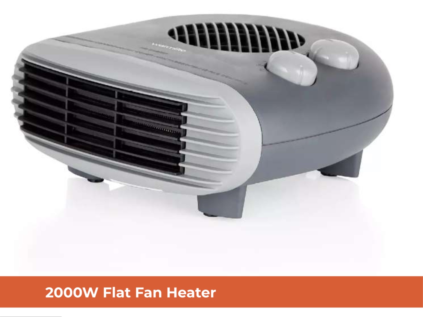 Warmlite WL44004DT 2000 W Taşınabilir Düz Fanlı Isıtıcı