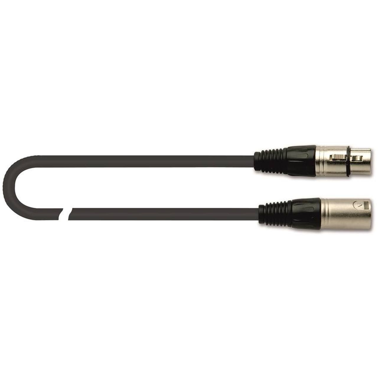 Quik Lok MX/775-9, чёрный микрофонный кабель 9 м