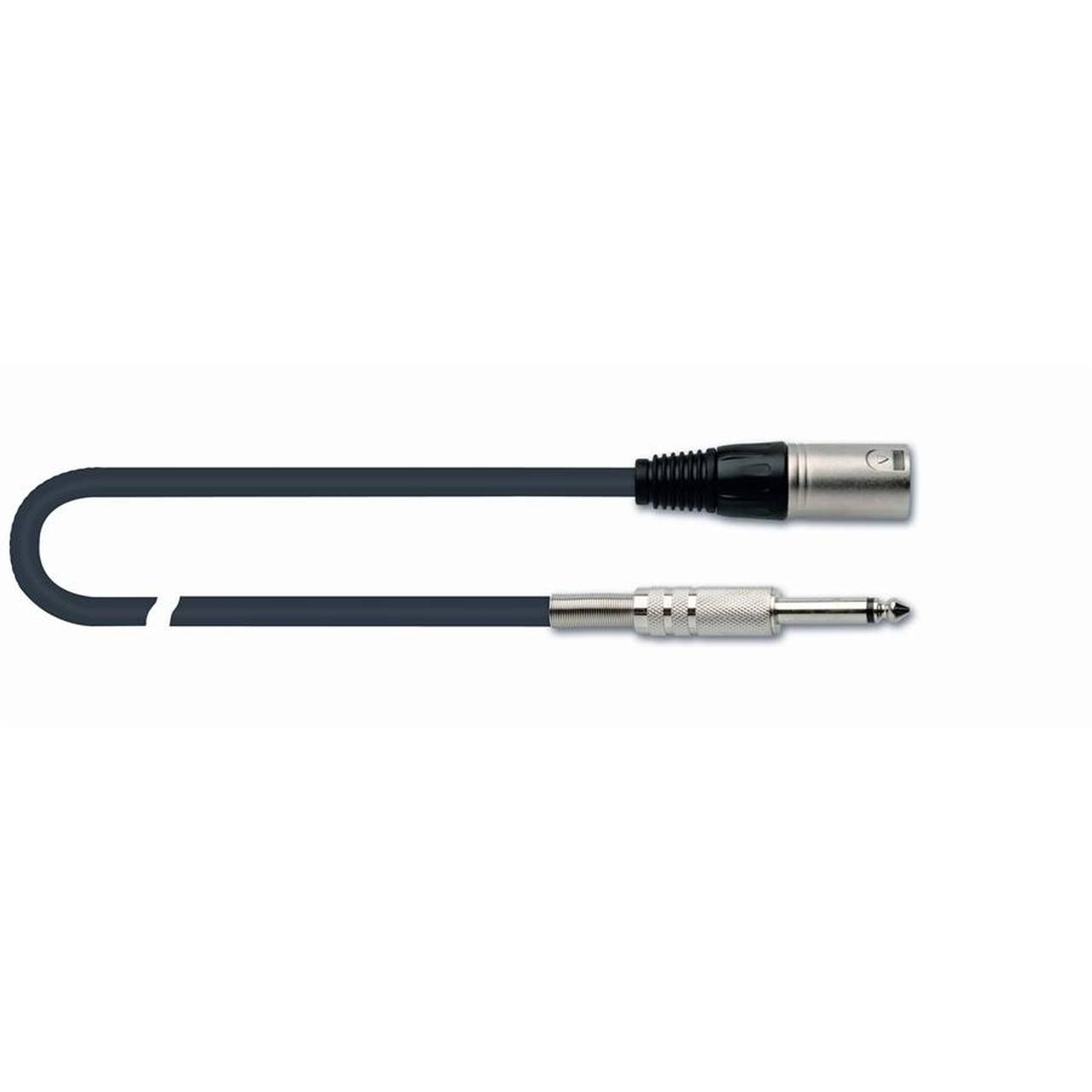 Quik Lok MX/779-3 3 m Black Microphone Cable