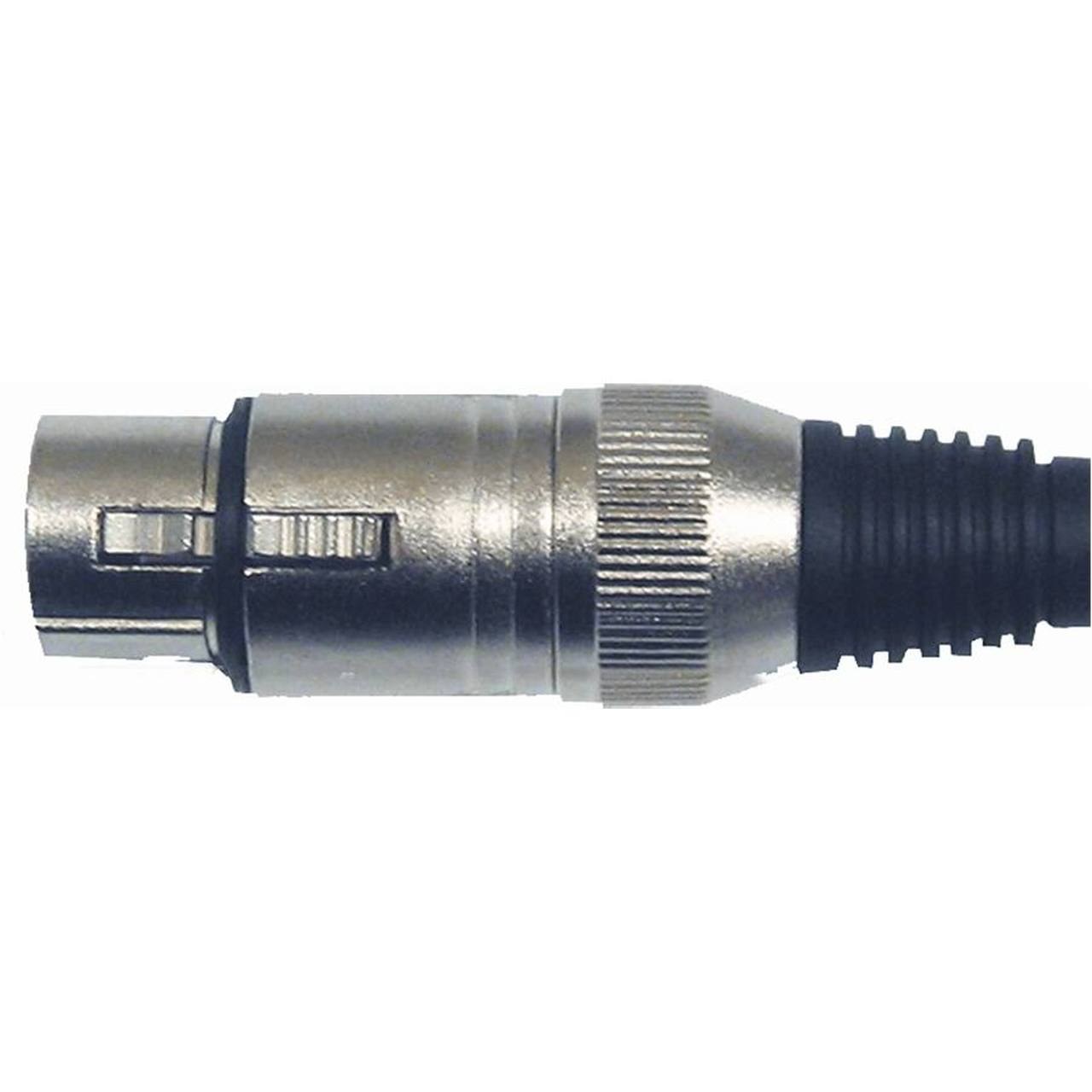 Quik Lok NC 354 K 3-Pin Female XLR Metal Connector