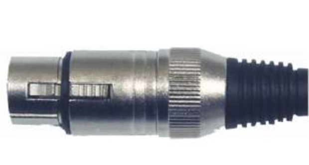 Quik Lok NC 355 K 3-Pin Male XLR Metal Connector