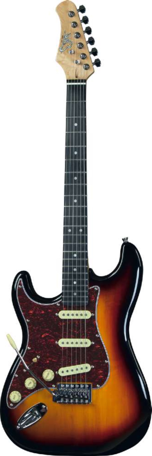Eko S-300-SUNBURST — левосторонняя электрогитара Sunburst