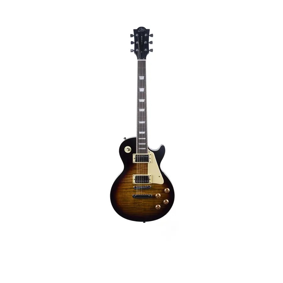 Eko LS-300 Les Paul электрогитара Honey Burst 630 мм