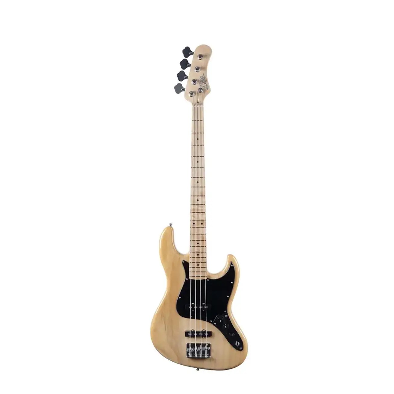 Eko JB-401 Natural, 4-струнная электрическая бас-гитара