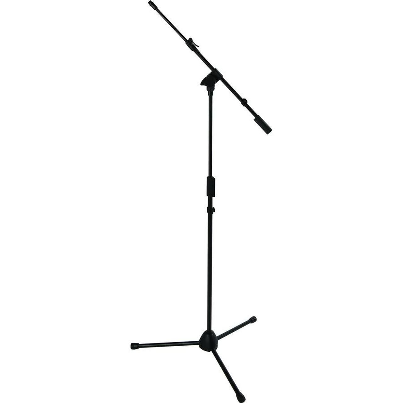 Quik Lok A/304 Telescopic Boom Microphone Stand, Black, 56–102 cm