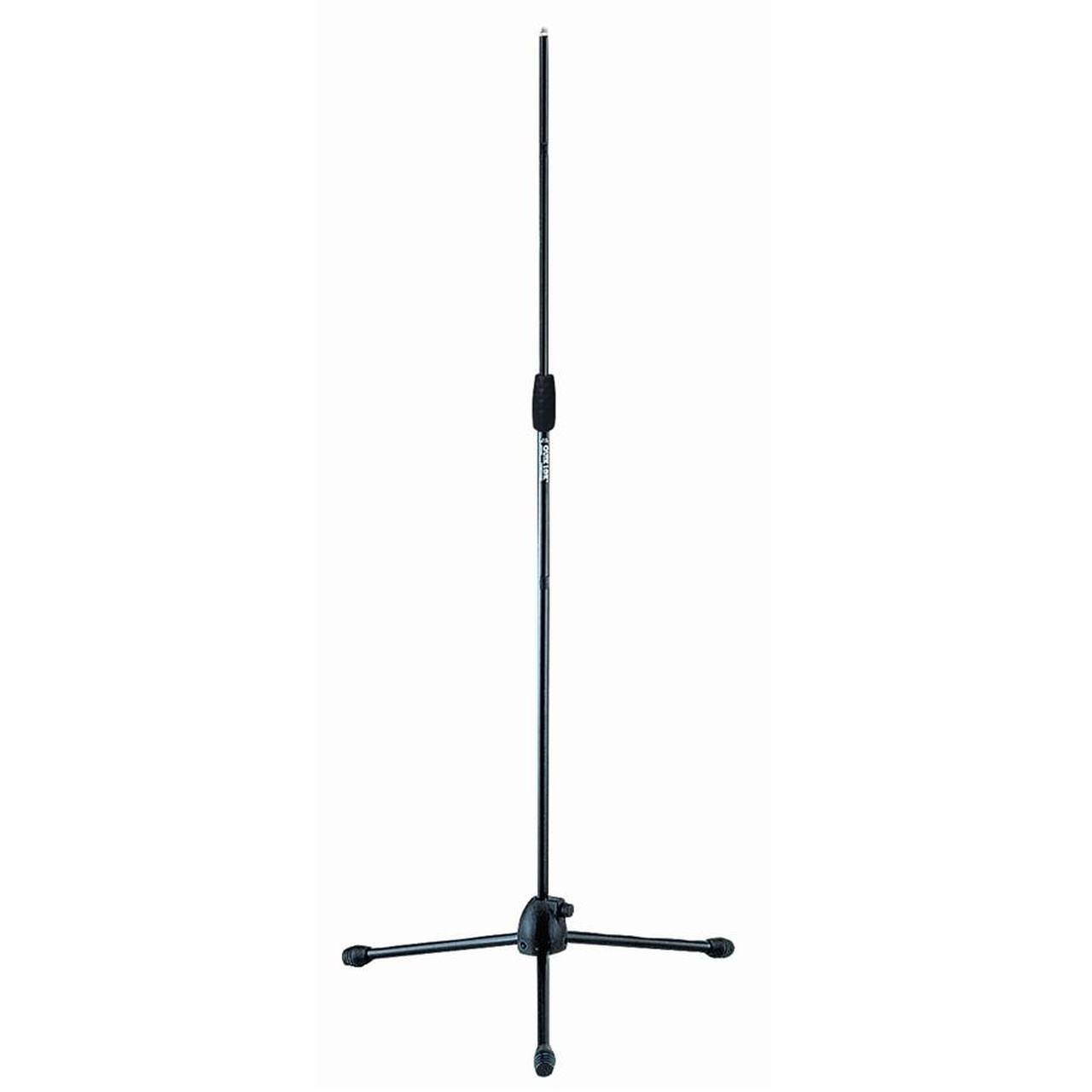 Quik Lok A/344 Straight Tripod Microphone Stand, 94.6–158.8 cm, Black